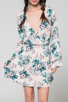  Blush Floral Dress