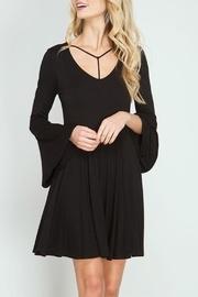  Long-sleeve Skater Dress