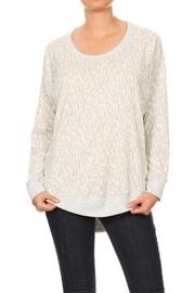  Cheetah Print Crewneck