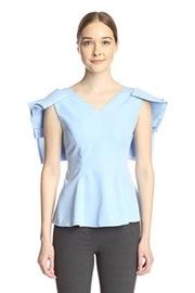  Draped Frill Blouse