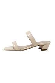  Nude Patent Sandal
