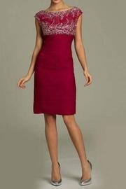  Runched Cocktail Dress