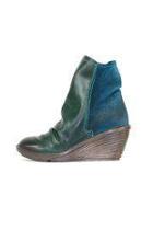 Blue Wedge Boot