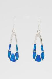  Oblong Opal Earring