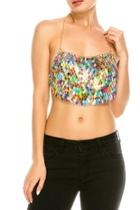  Jewel Crop Top