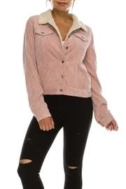  Corduroy Fur Jacket