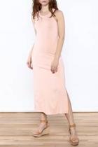  Powder Pink Maxi Dress