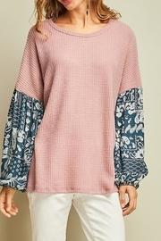  Dreamy Waffle-knit Top