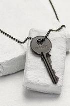  Black Key Necklace