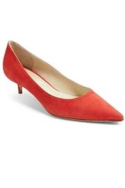  Suede Kitten Heel