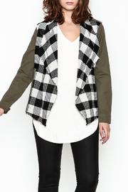  Plaid Cargo Jacket