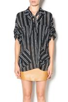  Tie Oversized Shirt