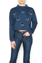  Navy Blue Sweatshirt