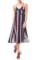  Stripes Midi Dress