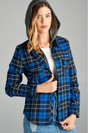  Checkered Hoodie Flannel