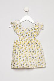  Lemon Pinafore Dress