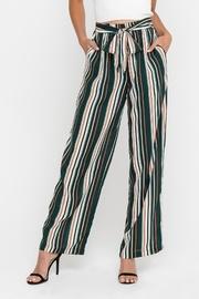  Green Striped Pants