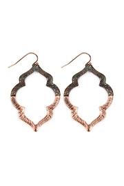  Embellished-marquise Hook Earrings
