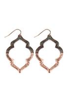  Embellished-marquise Hook Earrings