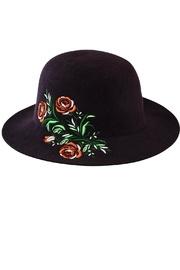  Embroidered Wool Hat