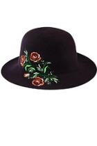  Embroidered Wool Hat