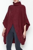  Cross Front Poncho