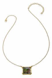  Bezel Pyramid Necklace