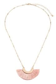  Tassel-fan Pendant-necklace