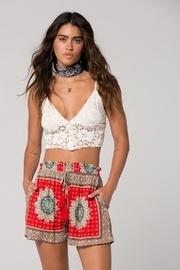  Medallion Tassel Short