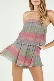  Shimmer Striped Romper
