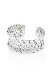  Weave Silver Cuff