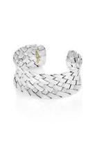  Weave Silver Cuff