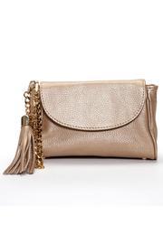 Mel Boteri Matte-gold Convertible Clutch