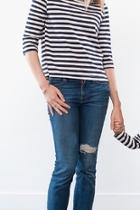  Striped Mommy Tee