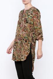 Paisley Henley Tunic
