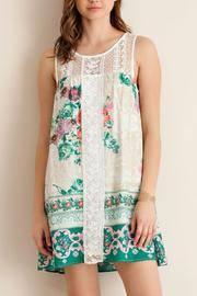 Floral Rayon Dress