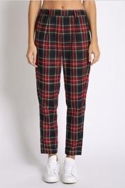  Plaid Tapered Pant