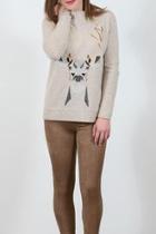  Deer Cashmere Sweater
