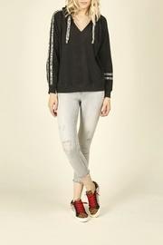 Burnout Hoodie W/ Leopard