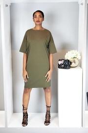  Green T-shirt Dress
