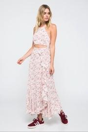  Floral Halter Maxi-dress