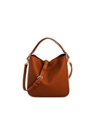  Faux-leather Satchel Set