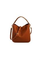  Faux-leather Satchel Set