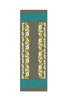  Fleur Scarf Green