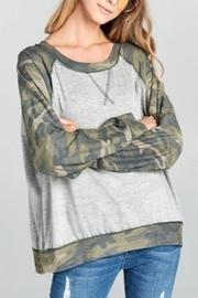  Camo-detail Seam Raglan