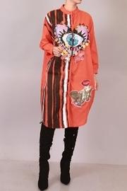  Sequins Shirt Dress