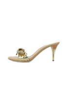  Gold & Swarovski Mule