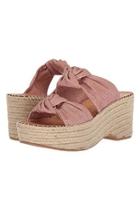  Blush Linen Espadrille