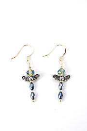  Silver Dragonfly Earrings