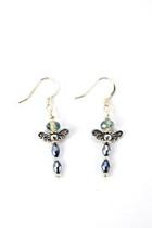  Silver Dragonfly Earrings